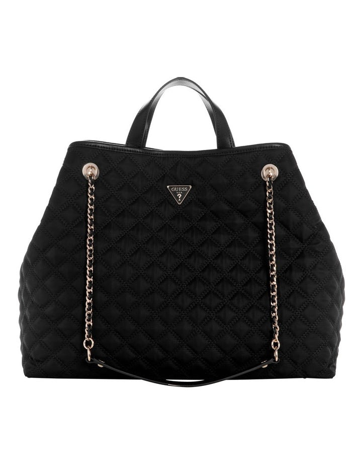 Giully Large Tote Bag in Black