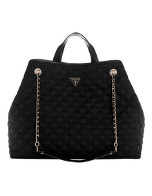 Giully Large Tote Bag in Black