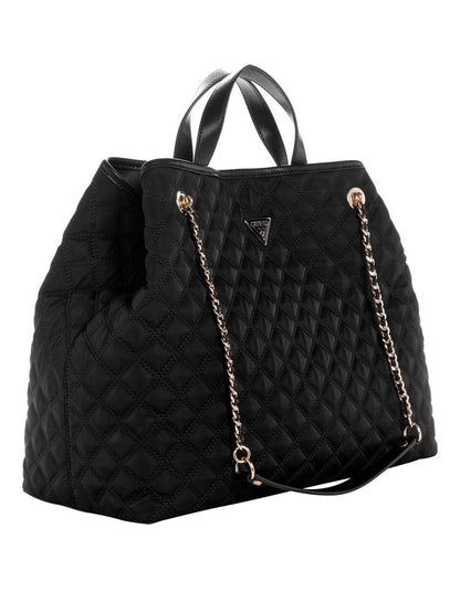 Giully Large Tote Bag in Black