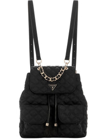 Giully Flap Back Pack in Black