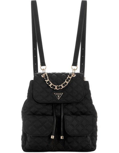 Giully Flap Back Pack in Black