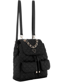 Giully Flap Back Pack in Black