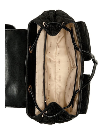 Giully Flap Back Pack in Black