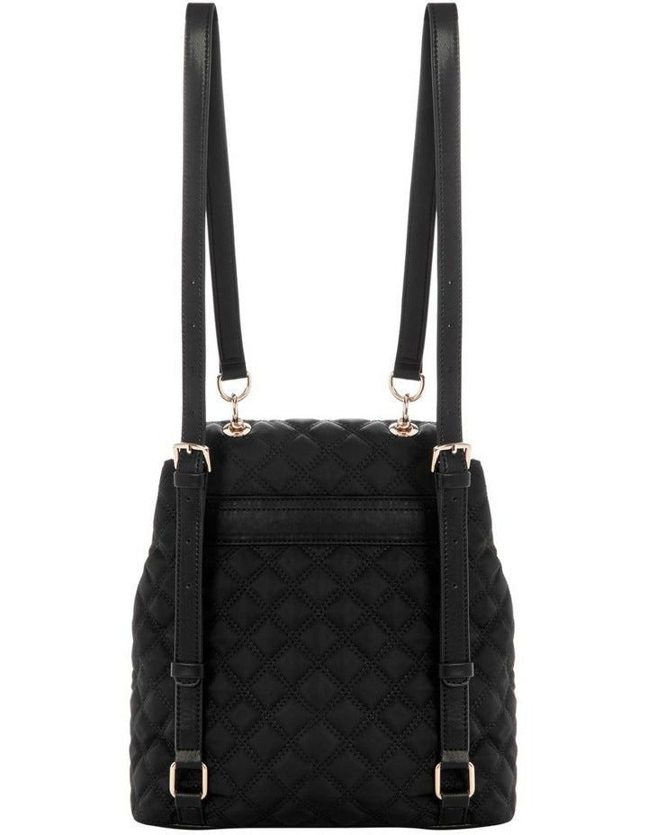 Giully Flap Back Pack in Black