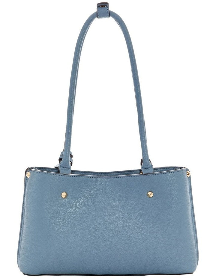 Meridian Satchel Bag in Slate