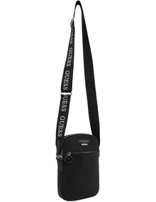 Madix Phone Crossbody Bag in Nylon Black