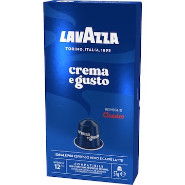 Lavazza Crema e Gusto Coffee Pods Nespresso Compatible 10 pack