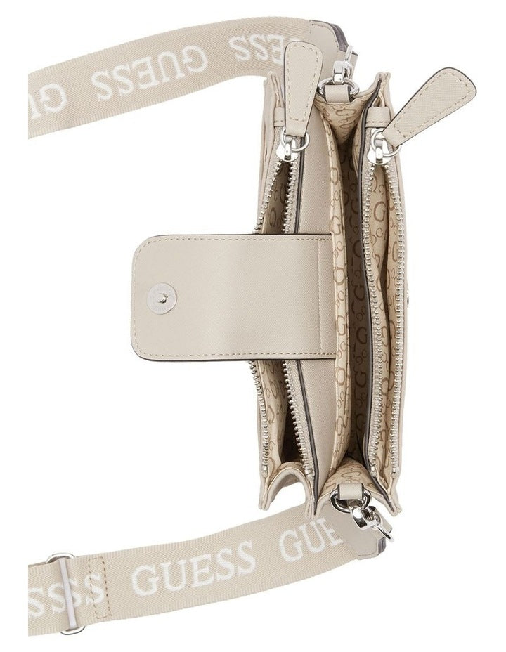 Madix Mini Crossbody Bag in Nylon Stone