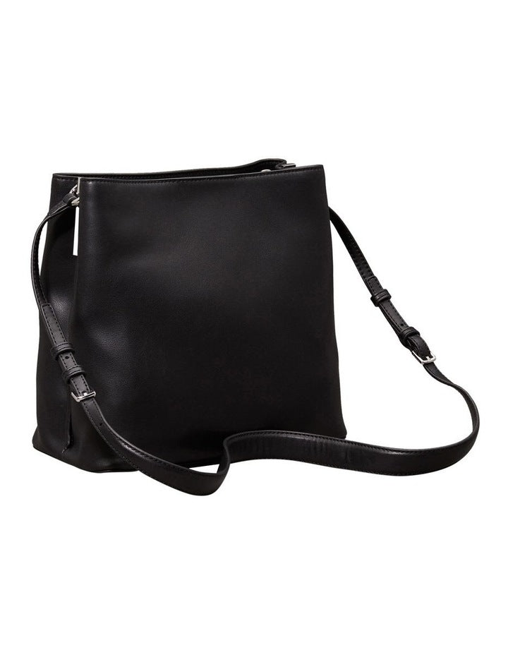 Convertible Bucket Bag in Black