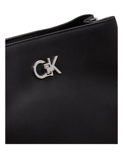 Convertible Bucket Bag in Black