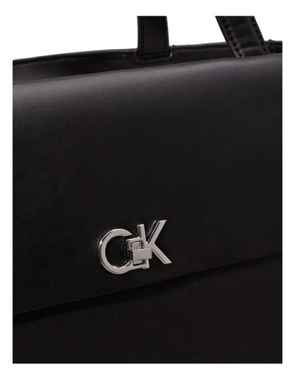 Medium Shopper Tote Bag in Black