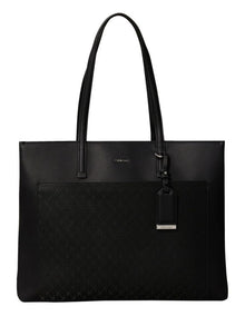 Must Medium Tote Bag in Black Monogram