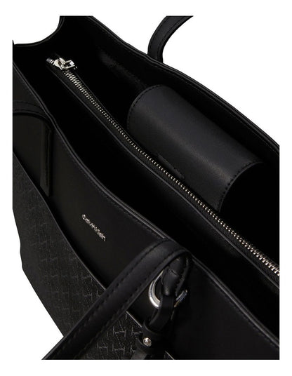Must Medium Tote Bag in Black Monogram