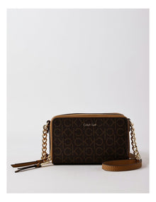 Marybelle Crossbody Bag in Brown Mono