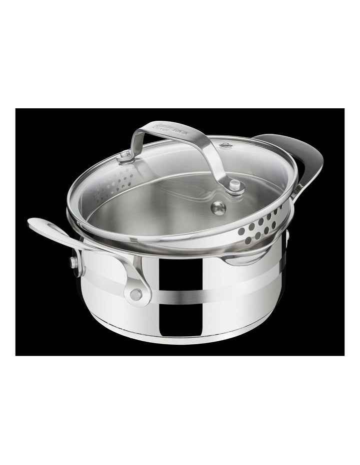 Cook Smart Induction Pot Set &#43; Lids 3 Piece in Stainless Steel