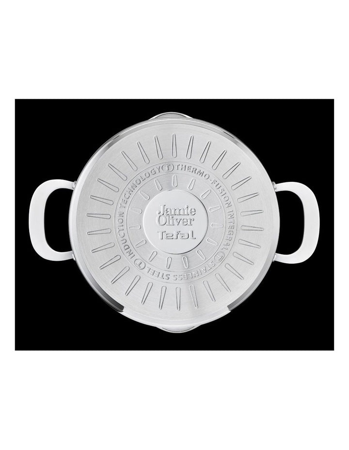 Cook Smart Induction Pot Set + Lids 3 Piece in Stainless Steel