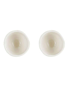 La Jardin Tulip Egg Cups Set 2 Piece in Meringue