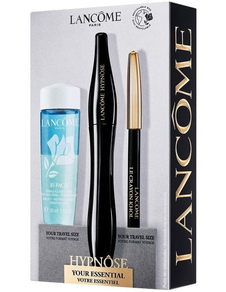 Hypnose Mascara Set With Le Crayon Khol And Bi-Facil Set