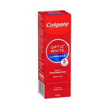 COLGATE OPTIC WHITE LUMINOUS EXPRESS TEETH WHITENING 2% HYDROGEN PEROXIDE TOOTHPASTE 85 GRAM
