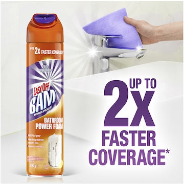 Easy-Off Bam Bathroom Soapscum Cleaning Foam 590g