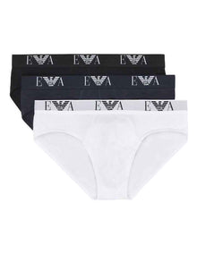 Eagle Logo Briefs 3 Pack in Multi