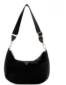 Eco Gemma Shoulder Bag in Black