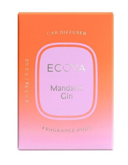 Mandarin Gin Car Diffuser Fragrance Pods
