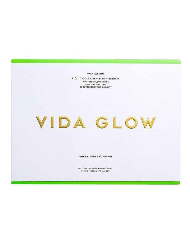 Collagen Liquid Advance Energy Green Apple