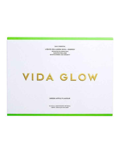 Collagen Liquid Advance Energy Green Apple