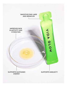 Collagen Liquid Advance Energy Green Apple