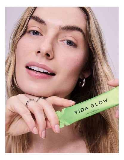 Collagen Liquid Advance Energy Green Apple