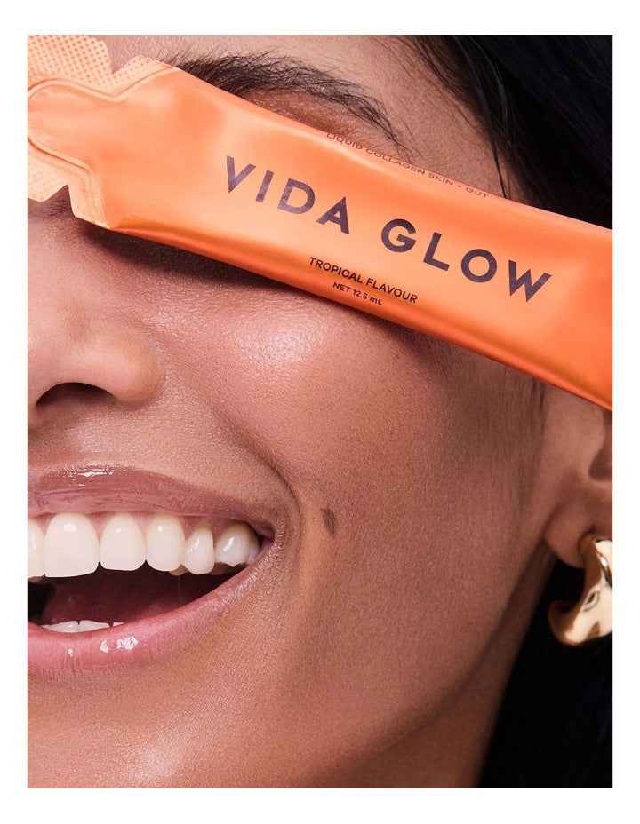 Liquid Collagen Skin + Gut, Tropical 15 x 12.5ml Sachets