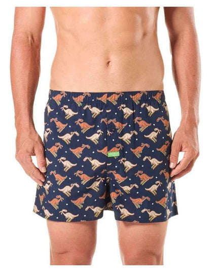 Roo Bamboo Boxer Shorts in Navy