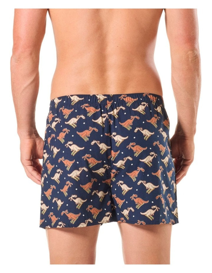 Roo Bamboo Boxer Shorts in Navy