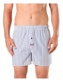 Stripes Cotton Boxer Shorts Pack of 3 in Multi