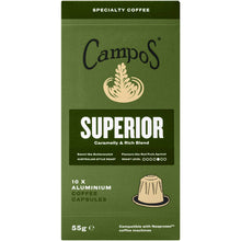 Campos Superior Aluminium Coffee Capsules 10 Pack