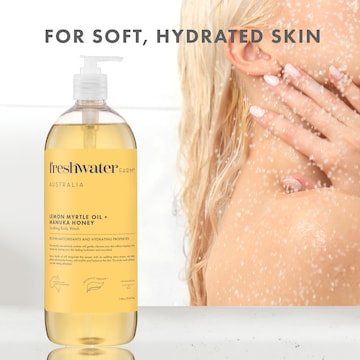 Freshwater Farm Australia Lemon Myrtle Oil & Manuka Honey Body Wash 1L