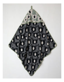 Koala Hooded Towel in Green