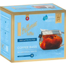 Vittoria Coffee Decaffeinated Coffee Bags 20 Pack