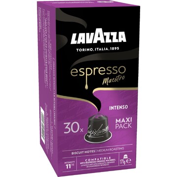 Lavazza Espresso Intenso Nespresso Compatible Coffee Pods 30 pack