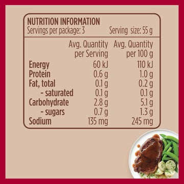 Gravox Roast Meat Red Wine & Garlic Liquid Gravy Pouch 165g