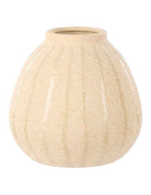 Henry Ceramic Vase 18cm in White