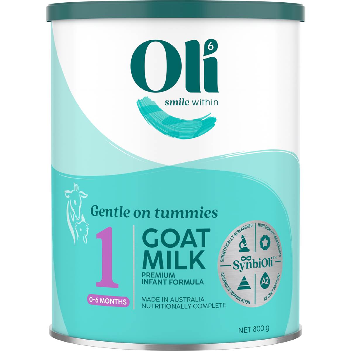 Oli6 Goat Milk Infant Formula Stage 1, 0-6 Months 800g