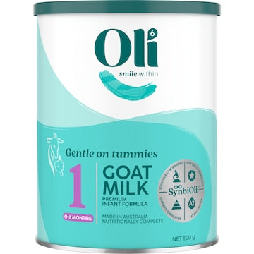 Oli6 Goat Milk Infant Formula Stage 1 0-6 Months 800g