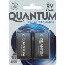 Quantum Alkaline 9V 2 pack