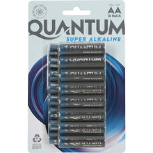 Quantum Super Alkaline AA Batteries 16 pack