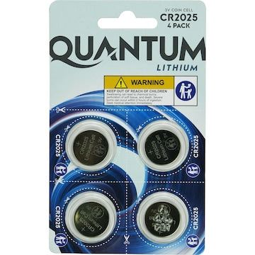 Quantum Lithium CR2025 4PK 4 pack
