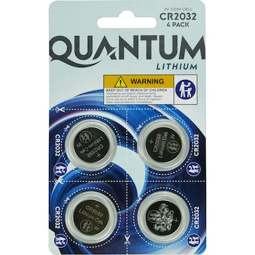 Quantum Lithium CR2032 4PK 4 pack