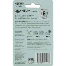 Quantum Lithium CR2032 4PK 4 pack