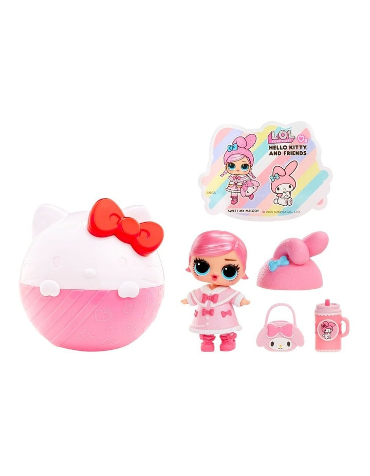 L.O.L. Surprise Loves Hello Kitty & Friends Tots Core Characters Assorted